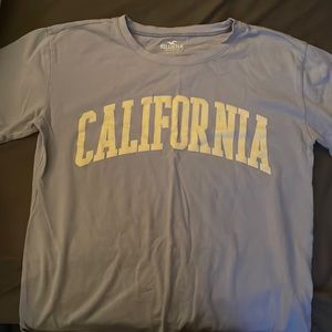 BLUE ‘CALIFORNIA’ HOLLISTER tee